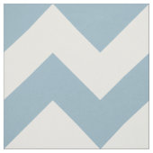 Aquamarine Blue Chevron Zigzag Fabric Stof (Swatch)