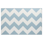 Aquamarine Blue Chevron Zigzag Fabric Stof (Fat Quarter)