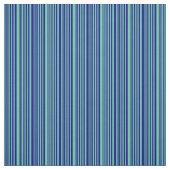 Aquamarine & Blue Pattern van Stripes Stof (Swatch)