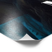 *~ AQUAMARINE Boho Hoofdtooi AP53 MAART Foto Afdruk (Hoek)