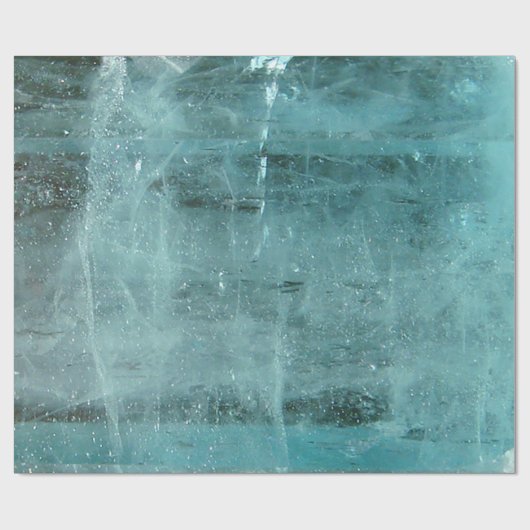 Aquamarine Cadeaupapier (Vlak)