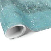 Aquamarine Cadeaupapier (Rol Hoek)