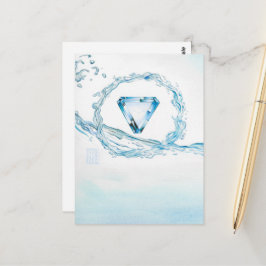 Aquamarine Core Briefkaart