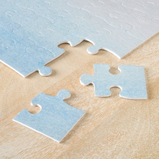 Aquamarine Core Legpuzzel (Zijkant)