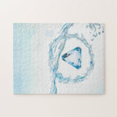 Aquamarine Core Legpuzzel (Horizontaal)