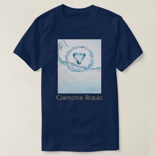 Aquamarine Core T-shirt (Design voorkant)