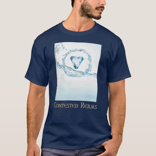 Aquamarine Core T-shirt (Voorkant)