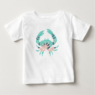 Aquamarine Crab Ocean Lover T-Shirt