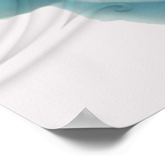 Aquamarine Dream Poster (Hoek)