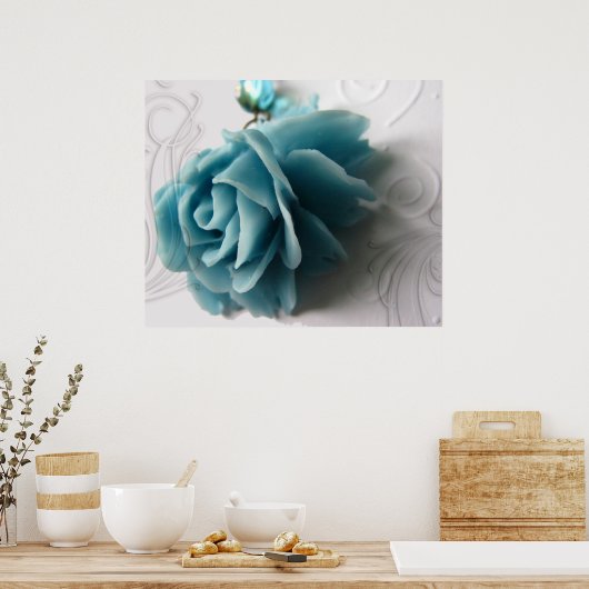 Aquamarine Dream Poster (Keuken)