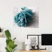 Aquamarine Dream Poster (Thuiskantoor)