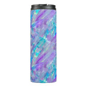 Aquamarine en Amethyst Crystal Thermosbeker (Achterkant)