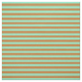 Aquamarine- en Chocolade-kleurstoffen Stof (Swatch)