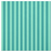 Aquamarine en Dark Cyan Lined Pattern Stof (Swatch)