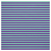Aquamarine en Indigo Striped/Lined Pattern Stof (Swatch)