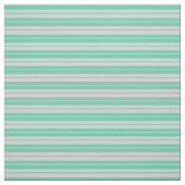 Aquamarine en Light Grey Lined/Striped Pattern Stof (Swatch)