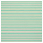 Aquamarine en Tan Pattern Stof (Swatch)