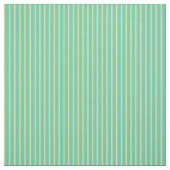 Aquamarine en Tan Stripes Stof (Swatch)