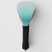 Aquamarine Gradient Golfheadcover (Voorkant)