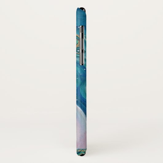 Aquamarine mermaid art. Renee Lavoie Case-Mate iPhone Case (Achterkant/links)