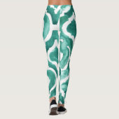 Aquamarine Motif IV Leggings (Achterkant)