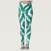 Aquamarine Motif IV Leggings (Voorkant)