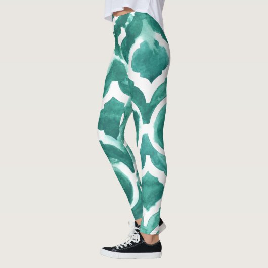 Aquamarine Motif IV Leggings (Links)