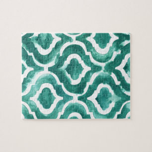 Aquamarine Motif IV Legpuzzel
