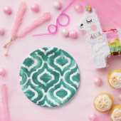 Aquamarine Motif IV Papieren Bordje (Feest)