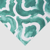 Aquamarine Motif IV Tissuepapier (Detail)