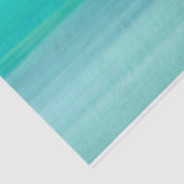 Aquamarine oceaan zee water tissuepapier (Detail)
