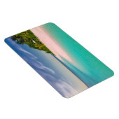 Aquamarine Ocean Tropical Beach Scenic Magneet (Rechterzijde)