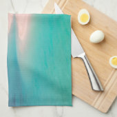 Aquamarine Ocean Tropical Beach Scenic Photo Theedoek (Quarter Fold)