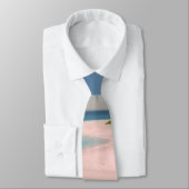 Aquamarine Ocean Tropical Beach Scenic Stropdas (Gebonden)