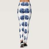 Aquamarine Pattern Leggings (Achterkant)