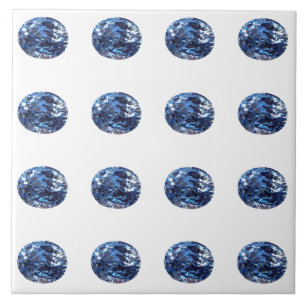 Aquamarine Pattern Tegeltje