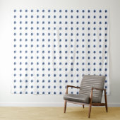Aquamarine Pattern Wandkleed (In Situ (horizontaal))