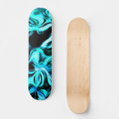 Aquamarine Skateboard (Voorkant)
