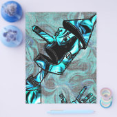 Aquamarine Tin Man Flyer (Enkel)