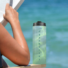 Aquamarine Tropisch fotografisch water Thermosbeker