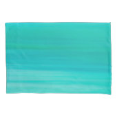 Aquamarine turquoise oceaanwater zee kussensloop (Voorkant)