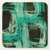 Aquamarine Windows I Kartonnen Onderzetters (Voorkant)