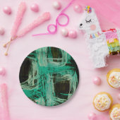 Aquamarine Windows I Papieren Bordje (Feest)