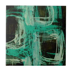 Aquamarine Windows I Tegeltje