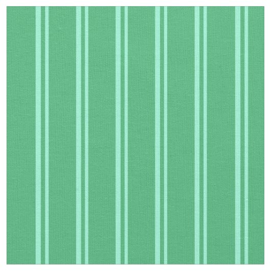 Aquamarine & Zee Green Lined Pattern Stof (Close Up)