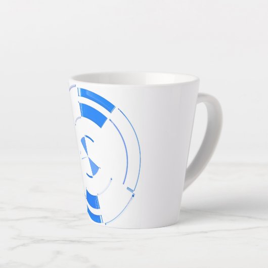 Aquanautic Latte Mok (Rechterhoek)