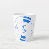 Aquanautic Latte Mok (Voorkant)