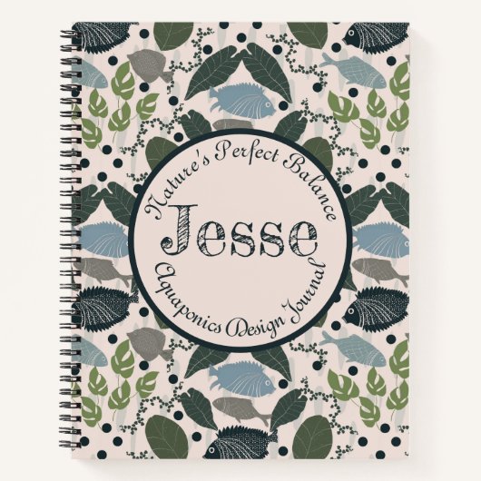 Aquaponics Journey | tuinieren Notitieboek (Voorkant)