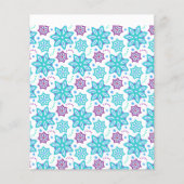 AquaPurpleFlowers.png Flyer (Voorkant)