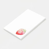 aquarel aardbei post-it® notes (Schuin)
